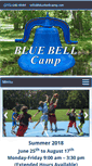 Mobile Screenshot of bluebellcamp.net